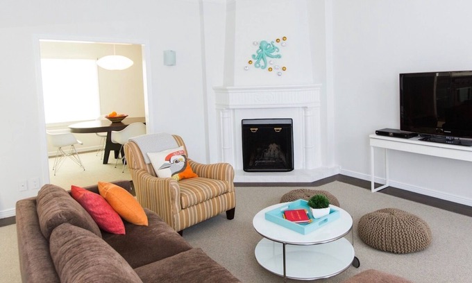 Marina District Casa | Amplio apartamento Golden Gate, a media cuadra del agua, se puede caminar a la diversión de SF