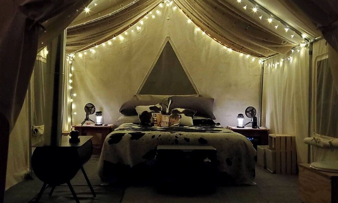 Golconda Alquiler De RV | "Billy The Kid" Glamp Tent