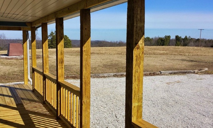 Newnata Cabina | Cabañas Blanchard Caverns y 31 acres en Scenic Hwy 14