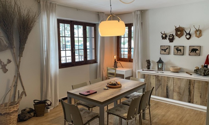 Ponte di Legno Apartamento | Blue Mountain Ideal para vacaciones de verano e invierno.