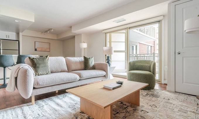 Ballston Apartamento | Blueground | Ballston, fitness center, nr Arlington Cemetery