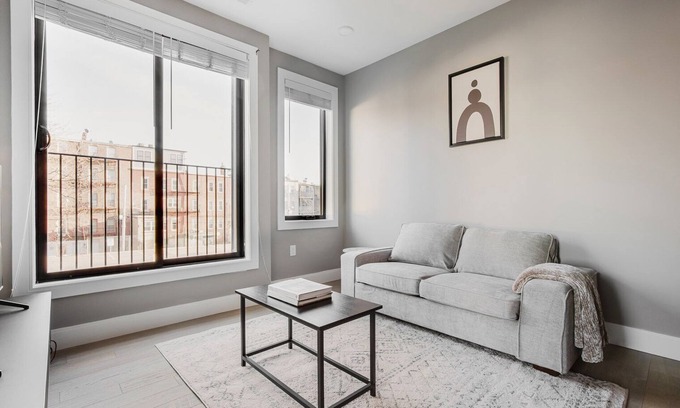 Eagle Hill Apartamento | Blueground | East Boston, AC, w/d, nr parks