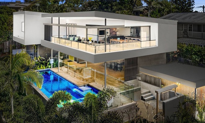 Sunrise Beach Casa | Fantástica casa de playa familiar con vista al mar y piscina climatizada