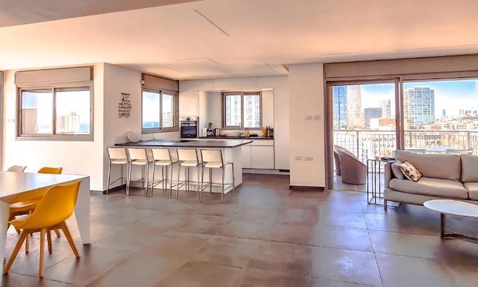 Florentin Apartamento | Unique 3 Bdr Penthouse Sea View Florentine #TL48