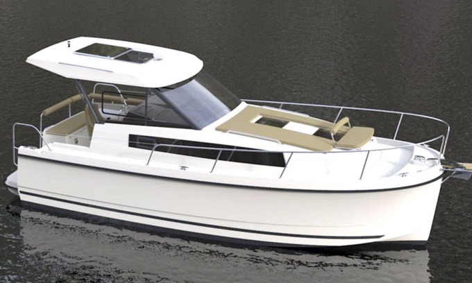 Braunsbedra Alquiler De Eote | Boating vacation with the yacht Overtime in the Leipziger Neuseenland