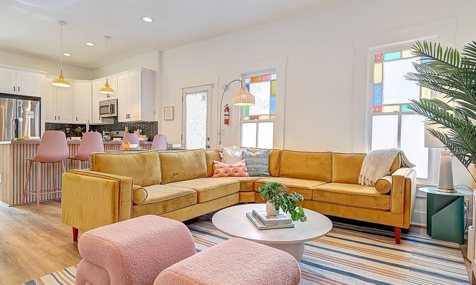 Logan Heights Casa | Boho Bungalow with Hot Tub Oasis