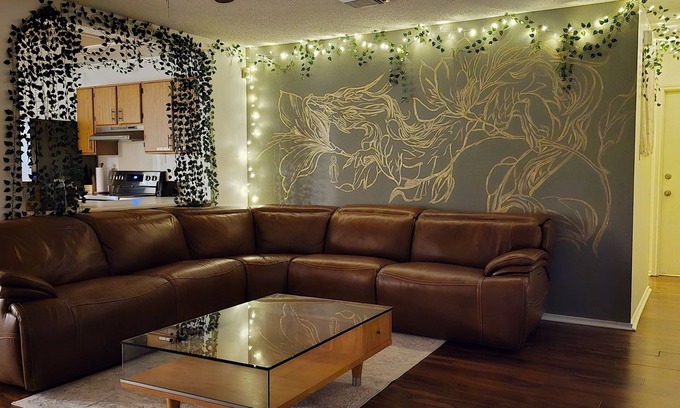 West San Antonio Casa | Boho home Near Lackland + SeaWorld + Kids Room