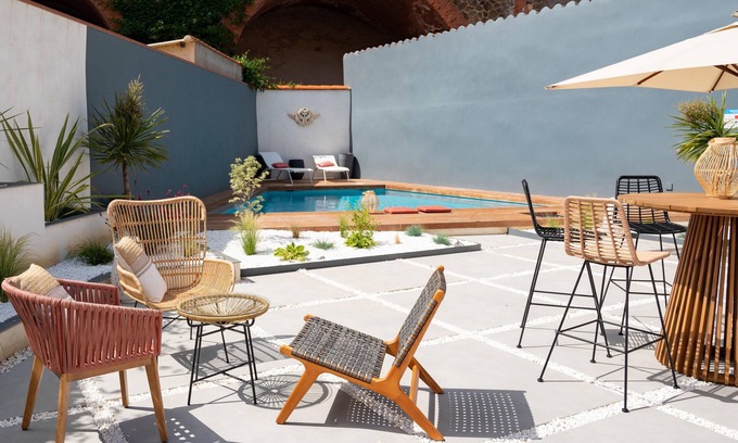 Cerbere Apartamento | Bord de Mer Chic : Piscine, Plage & Terrasse