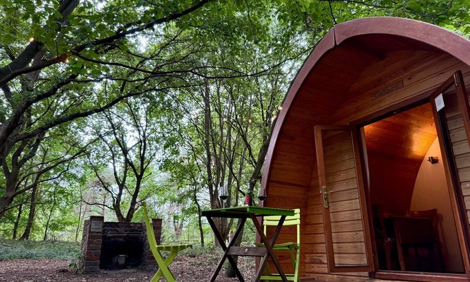 West Stow Cabina | Luxury Woodland Countryside Glamping MegaPod - Boudicca