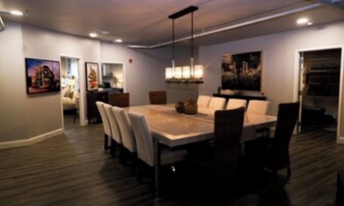 Seneca Hotel | Boutique hotel in historic downtown Seneca. Room #5, two King beds.