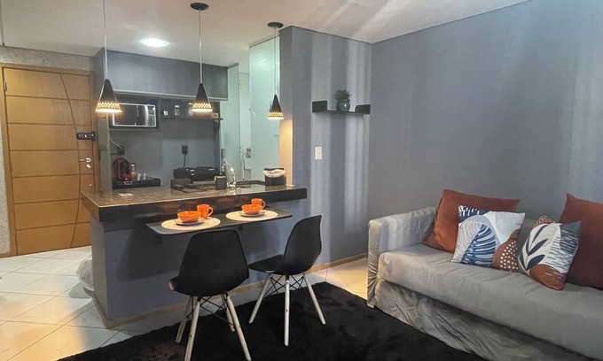 Bauru Apartamento | Charming loft (CPO, Centrinho USP, Bauru Shopping)