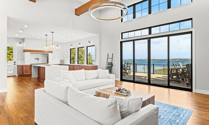 Alexandria Casa | Brand New Grand Home on Lake Miltona Alexandria 12 Person Hot Tub