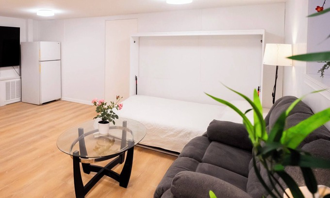 Queens Apartamento | Brand New Studio! Stylish w/Laundry! Parking! Main St!