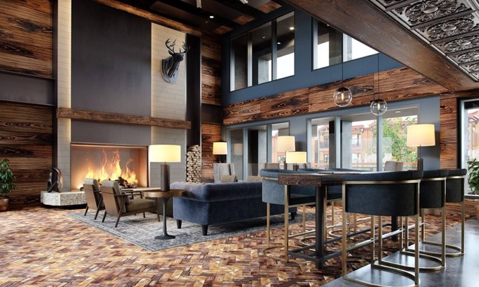 Warrior's Mark Apartamento | Breckenridge Hotel Room | King Bed & Cozy Lounge