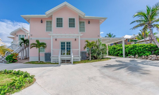 Hope Town Casa | Tu propio palacio privado en la playa, ¡tómate tu tiempo para relajarte!
