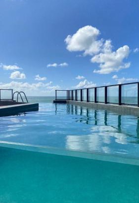 Jardim Oceania Apartamento | Brezze Residence pé na areia