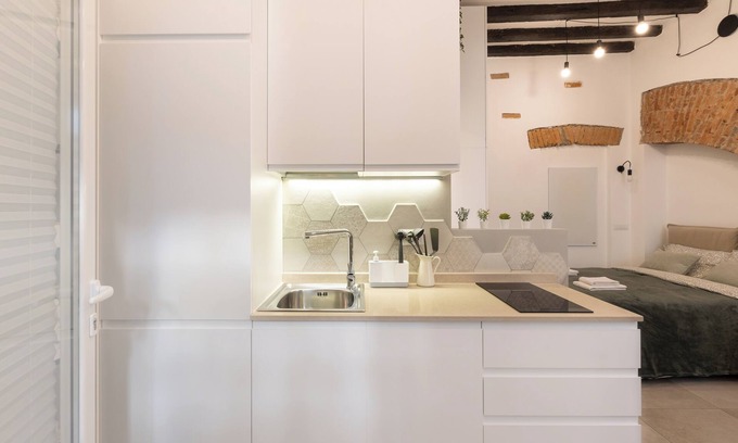 Lazzaretto Apartamento | Bricks & Beams Studio Apartment in the Key area of Milan