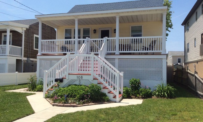 Brigantine Casa | Brigantine-Spring Down the Shore-Abr / May 2020- $ 175 por noche-perros pequeños bienvenidos