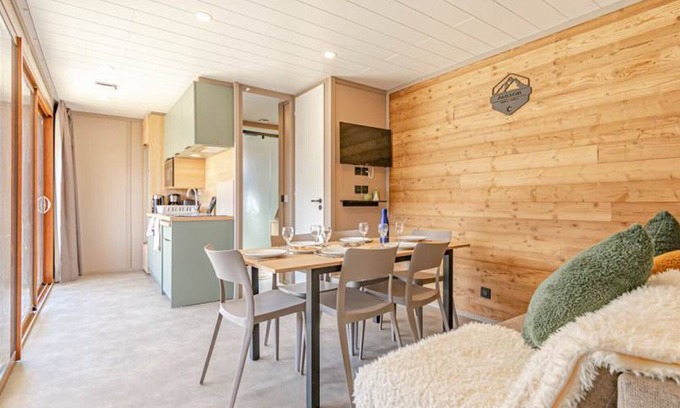 Aussois Chalet De Esquí | Chalet luminoso con vista, 6 pers, en Aussois