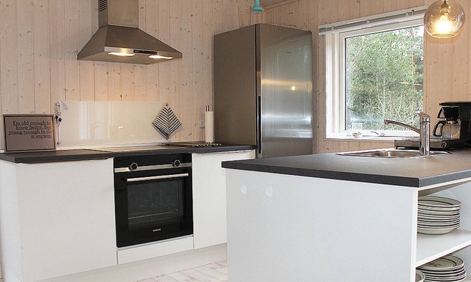 Læsø Casa | Casa de vacaciones luminosa en una zona tranquila del bosque con 3 dormitorios y WiFi