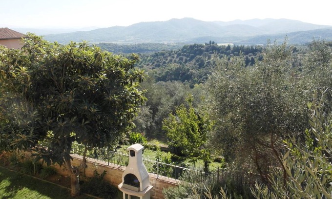 Caldana Casa | Casa muy luminosa, con jardín y vista panorámica hacia el sur hasta el mar