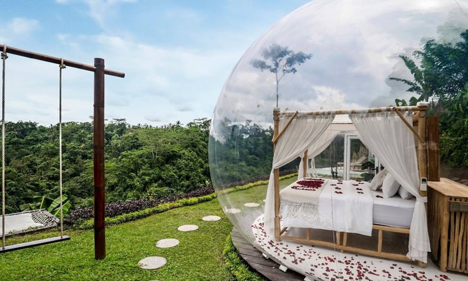 Tampaksiring Casa | Bubble Ubud único con piscina privada