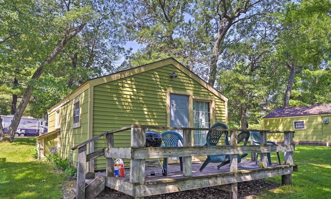 Montello Apartamento | Buffalo Lake Campground Escape: Canoe & Kayak