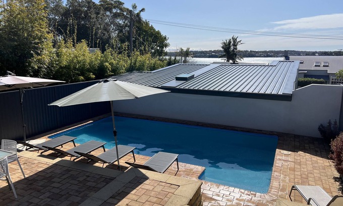 Bundeena Casa | Bundeena Base Art House, vista al mar con piscina privada climatizada