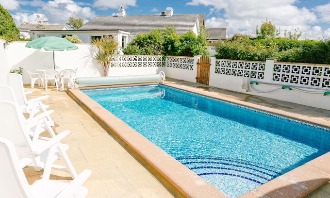 St Merryn Casa | Bungalow independiente con piscina climatizada al aire libre, St Merryn, Nr Padstow