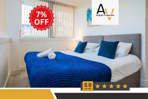 Central Milton Keynes Apartamento | Business or leisure-Ready Two-Bedroom Apartment - 7 Mins from Station, Free Wi-Fi, Great for Relocation Stays By AV Hughes Properties