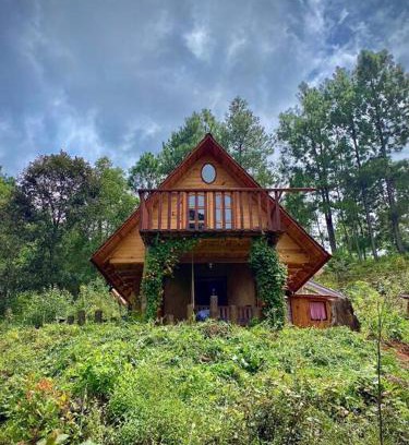 San Jose del Pacifico Chalet De Esquí | Cabaña en el bosque y cerca al río Starlink