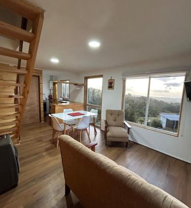 Ancud Apartamento | Cabaña puesta de sol