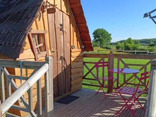 Cerans-Foulletourte Casa | Cabane avec jacuzzi privatif et accès à ferme pédagogique - FR-1-410-459