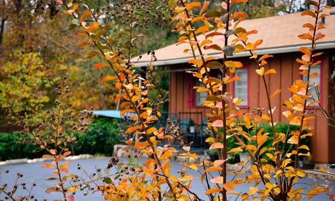 Mountain Home Cabina | Cabina de 2 recámaras con acceso a la piscina y al muelle en el lago Norfork, Arkansas