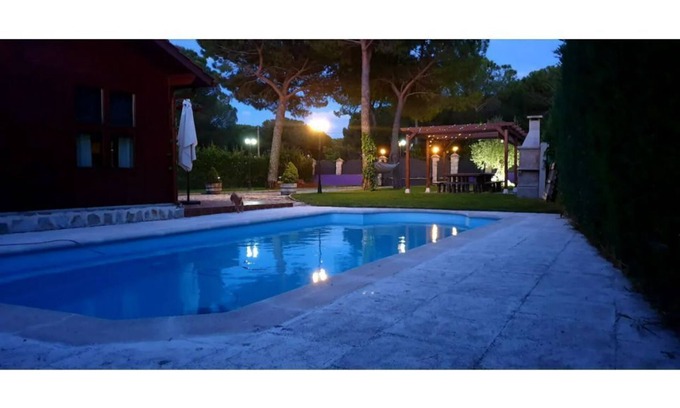 Traspinedo Cabina | Cabaña con Jacuzzi y Piscina privada