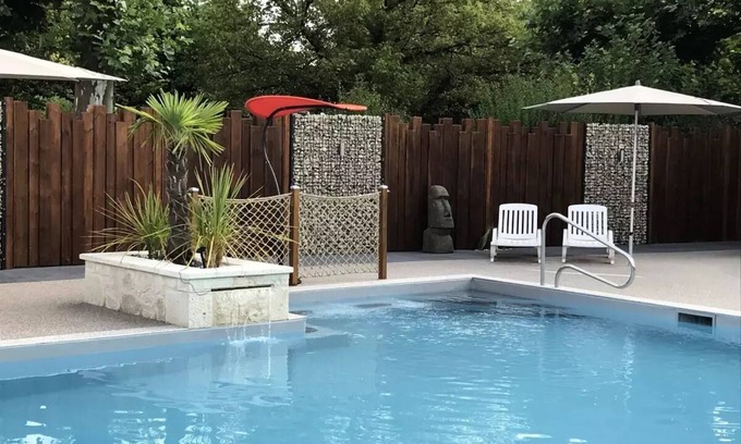 Saint-Antoine-de-Breuilh Casa | Camping Village La Rivière Fleurie**** - Premium 4-room mobile home for 6 people Air-conditioned