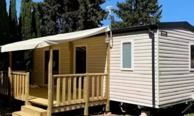 Villeneuve-les-Maguelone Casa | Camping Domaine de l'Arnel ** - Mobile Home Riviera 3 rooms 4 people Air-conditioned