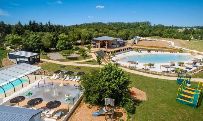 Aubigny-les-Clouzeaux Casa | Camping Campilô**** - Mobile Home Privilège TV LV Clim 3 rooms 4/5 people