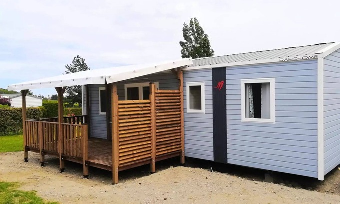 Saint-Bonnet-le-Chateau Casa | Camping de la Belle Etoile *** - Mobilhome Lodge Great comfort 3 bedrooms terrace 6 people