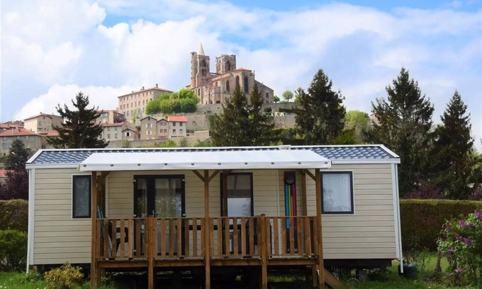 Saint-Bonnet-le-Chateau Casa | Camping de la Belle Etoile *** - Mobilhome Nirvana Great comfort 3 bedrooms terrace 6 people