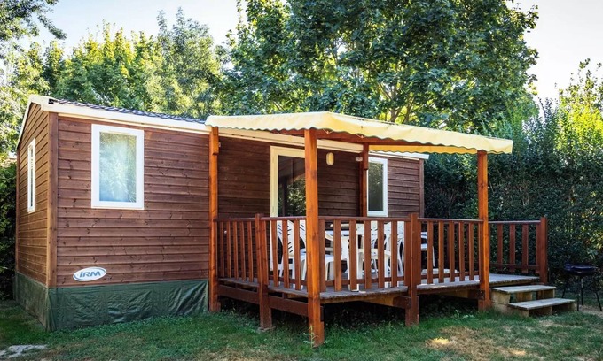 Brissac-Quince Casa | Camping de l'Etang Sites and Landscapes **** - Cottage Classic Authion 2 ch. 5 persons