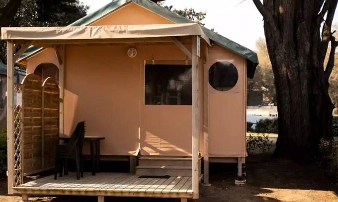 Saint-Michel-Chef-Chef Casa | Camping du Bord de Mer *** - Lodge tent 2 bedrooms 5 people