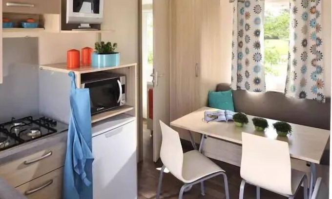 Hautot-sur-Mer Casa | Camping Le Marqueval *** - Mobil Home 3 habitaciones 4 personas