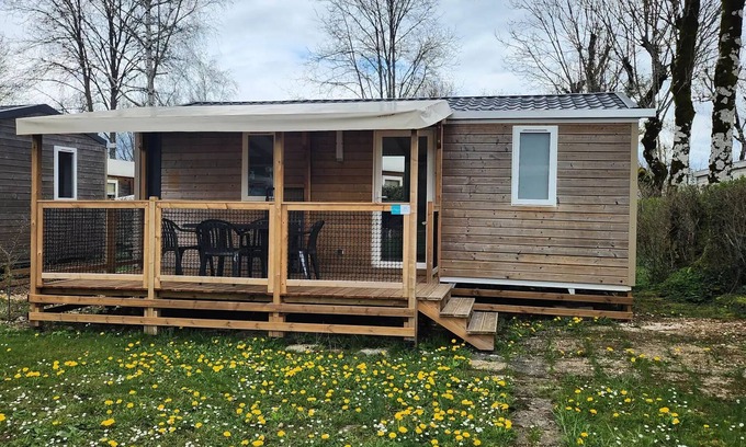 Pont-de-Poitte Casa | Camping Les Pêcheurs*** - Mobil home Confort Plus 3 rooms 5 people Air-conditioned