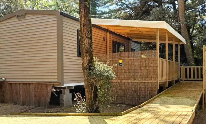 Olonne-sur-Mer Casa | Camping maeva Respire Le Bois de La Gachère **** - Mobile Home PMR 3 Rooms 4 People