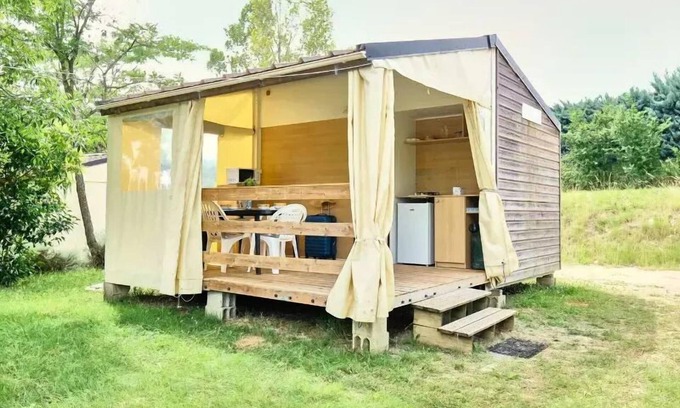 Lussas Casa | Ludo Camping Parc *** - Bungalow 3 piezas 4 personas sin baños