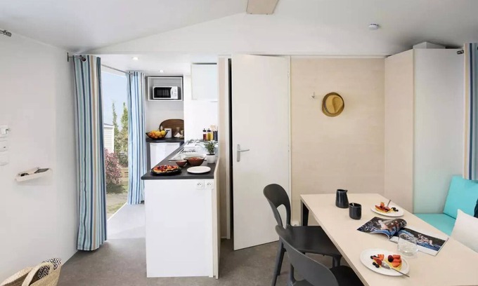 Arles-sur-Tech Casa | Camping Paradis le Vallespir*** - Mobile home Cargolade 3 rooms 4 people Air-conditioned