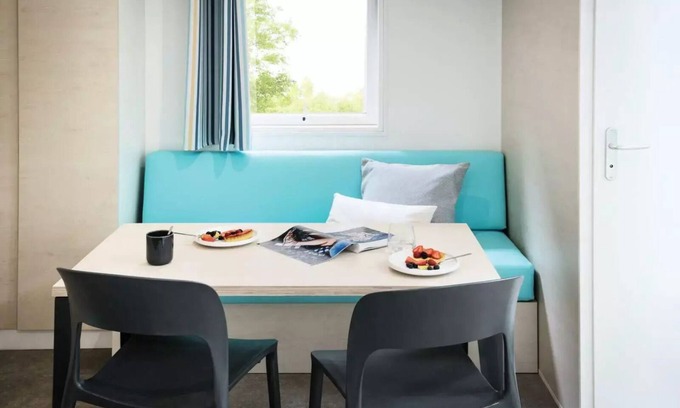 Arles-sur-Tech Casa | Camping Paradis le Vallespir*** - Mobile home Premium Cargolade 3 rooms 4 people Air-conditioned