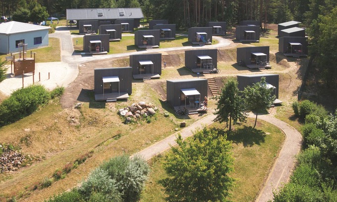 Senftenberg Cabina | Campinghütte für 4 Personen - Hafencamp Senftenberger See