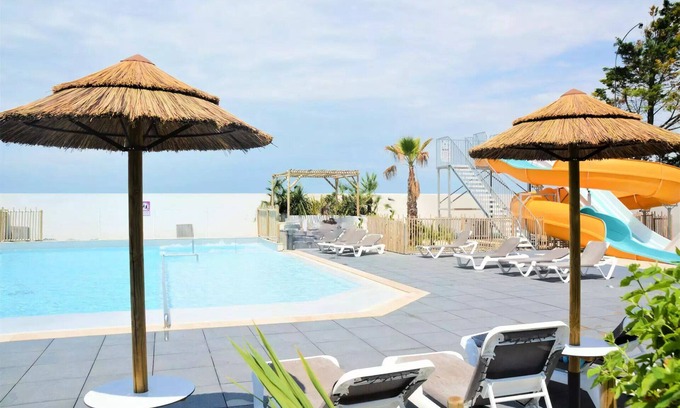 LHoumeau Casa | Camping Au Petit Puerto de Houmeau **** - Casa móvil Venus 3 habitaciones 4 Personas